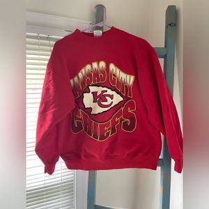 Kansas City Chiefs crew neck sweatshirt